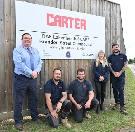 R G Carter SVBR Apprentices and Mentor